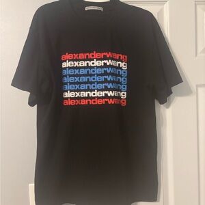 Alexander Wang Black T-Shirt